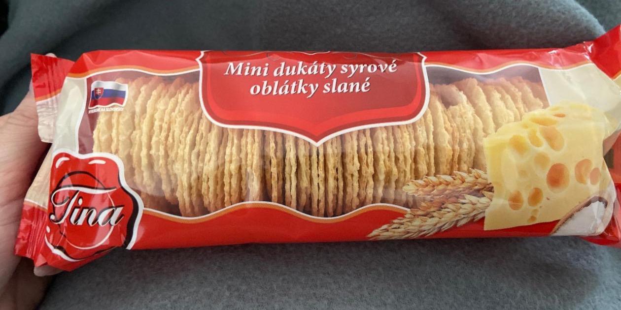 Képek - Mini dukáty syrové olátky slané Tina