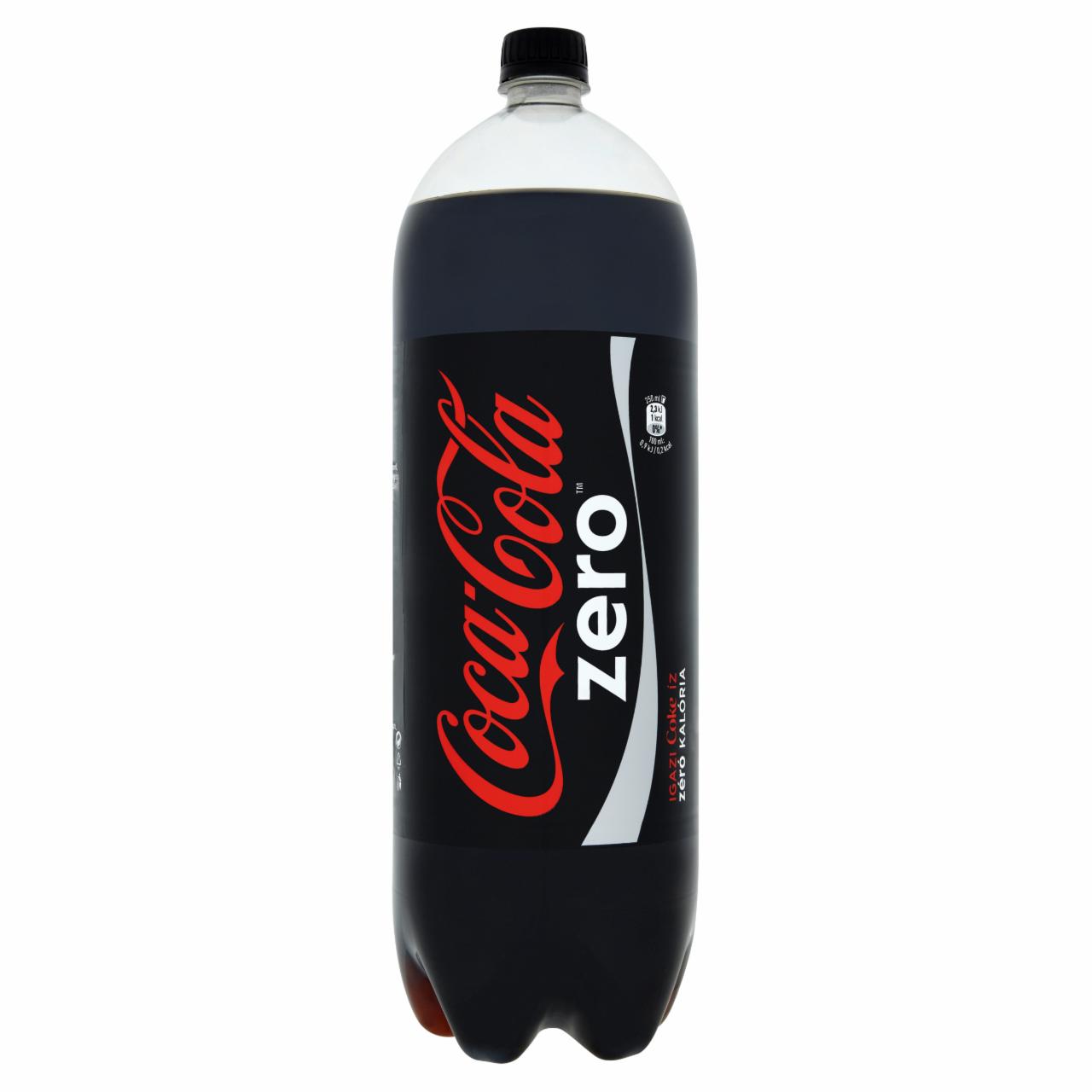 Képek - Coca-Cola Zero colaízű energiamentes szénsavas üdítőital 2,5 l