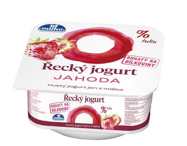 Képek - Milko epres görög joghurt 0 % zsírtartalom