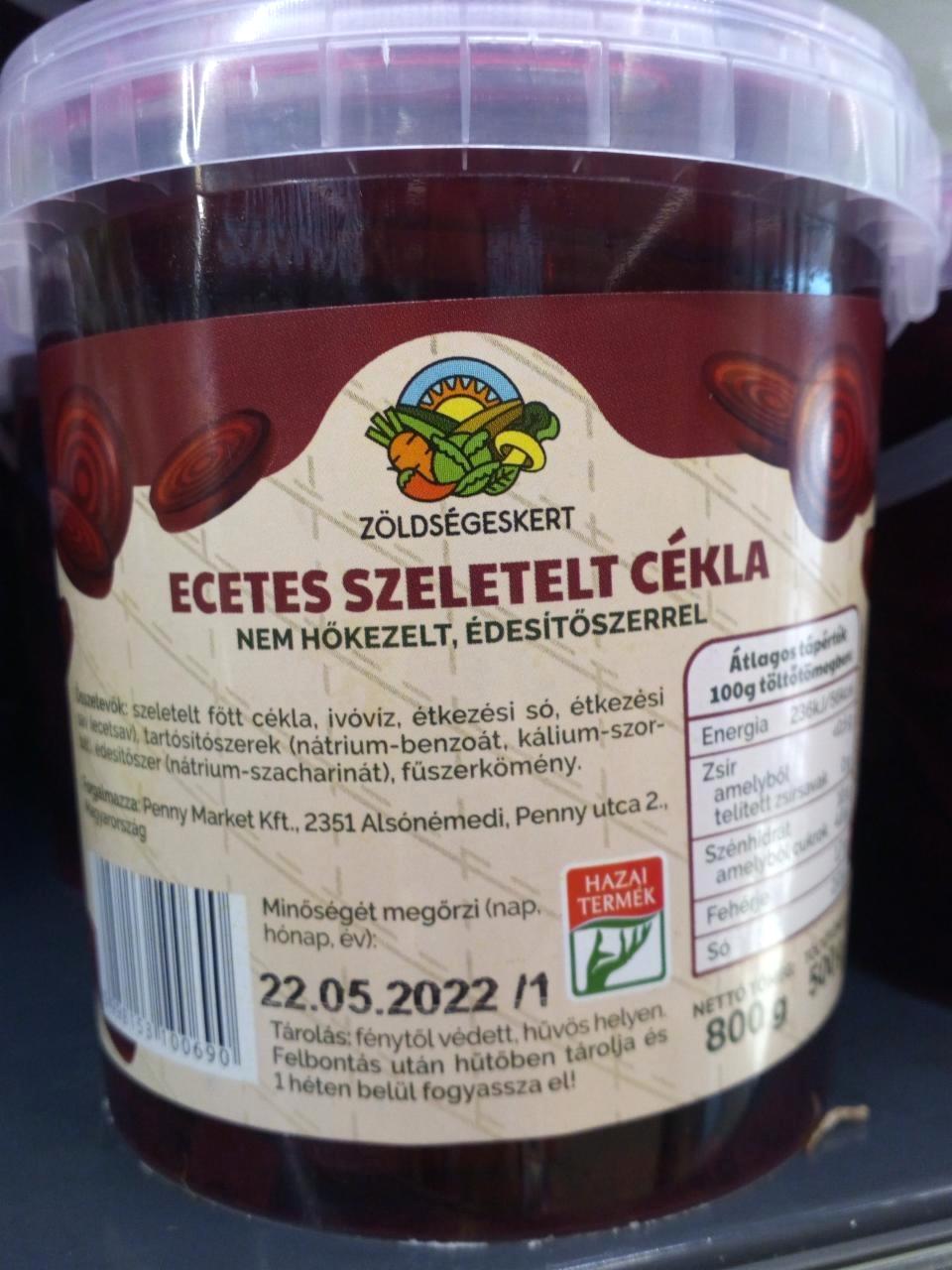 Képek - Ecetes szeletelt cékla Zöldségeskert