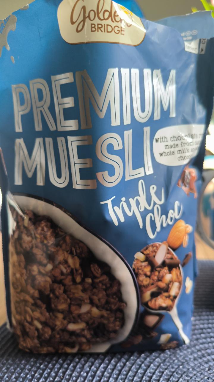 Képek - Premium muesli triple choc Golden Bridge