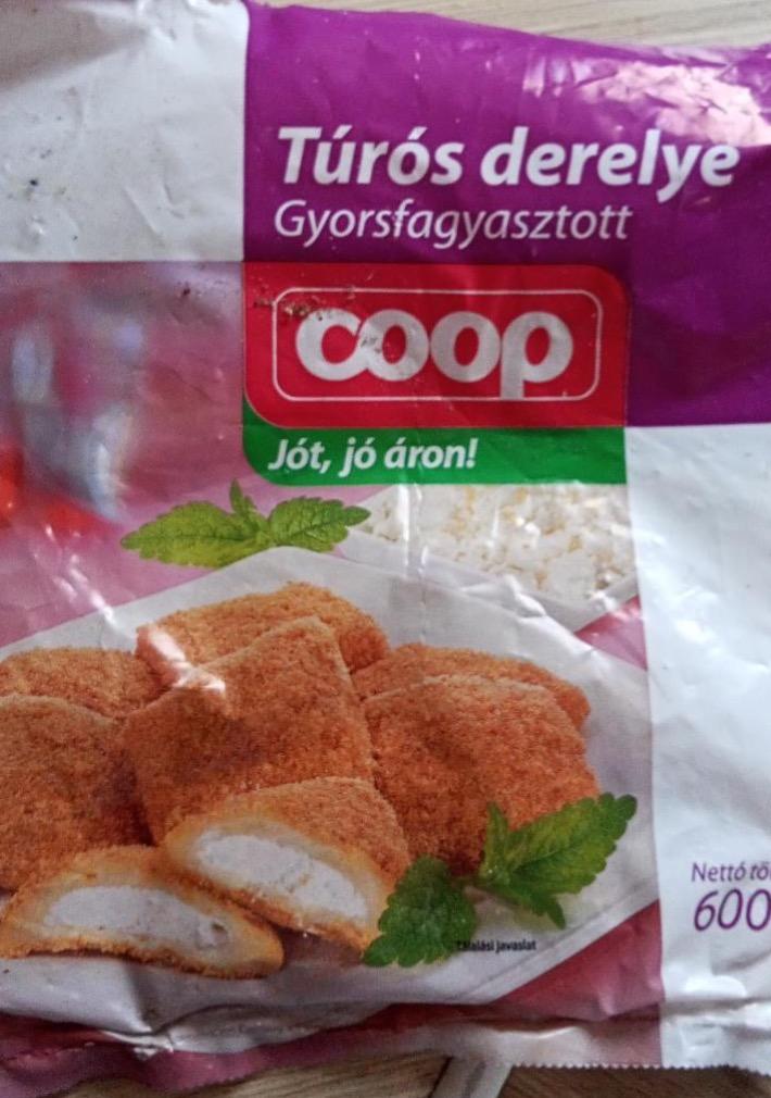 Képek - Túrós derelye gyorsfagyasztott Coop