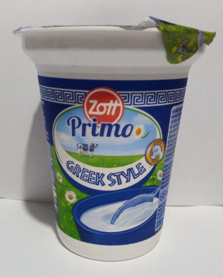 Képek - Zott Primo Greek Style élőflórás zsíros natúr joghurt 330 g