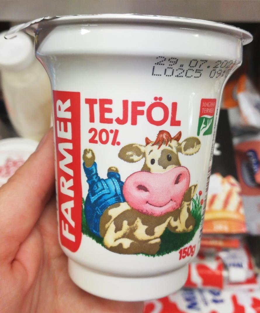 Képek - Tejföl 20% Farmer