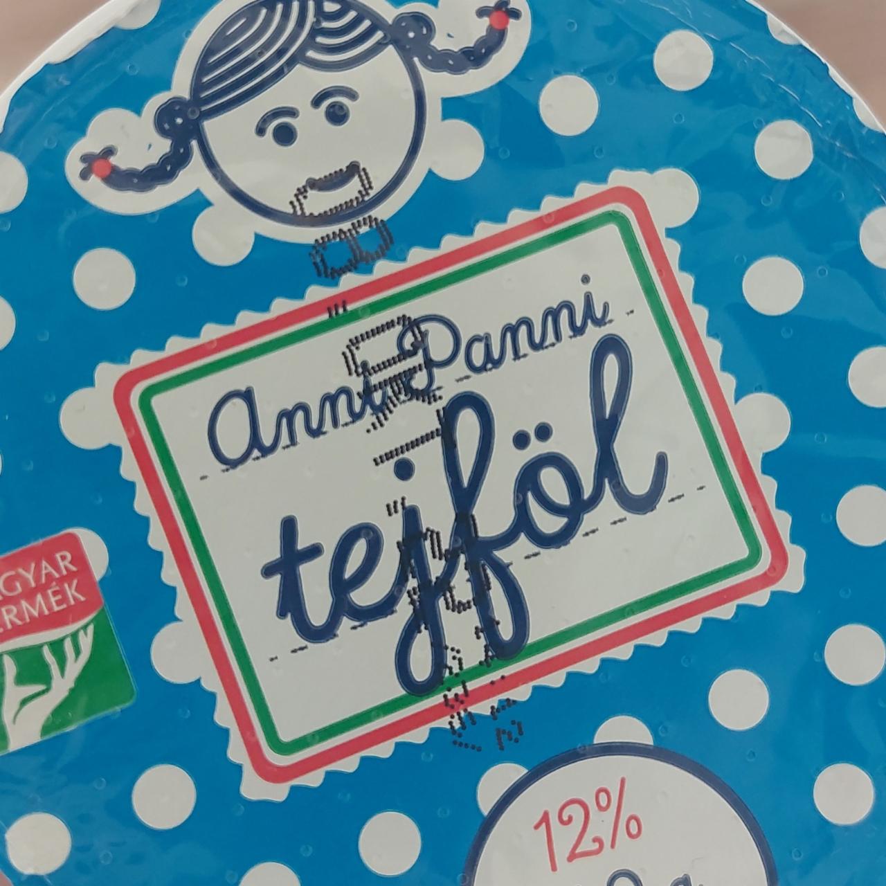 Képek - Anni Panni tejföl 12%