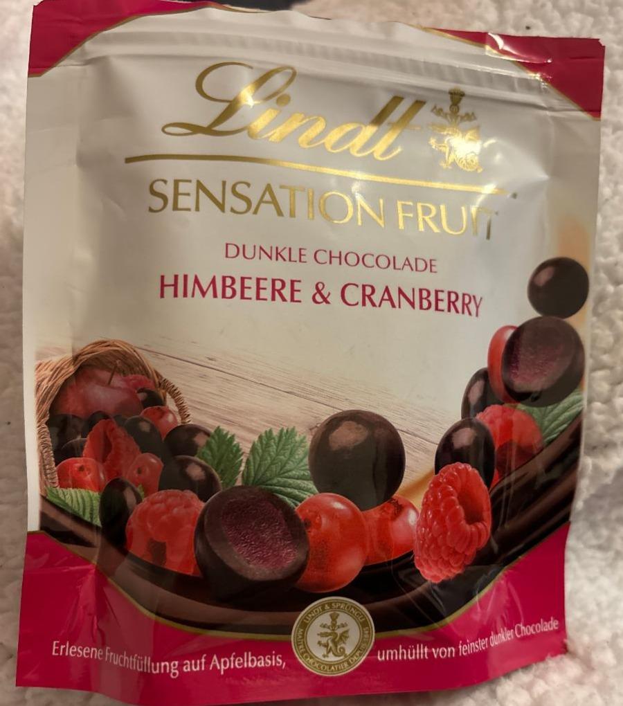 Képek - Sensation Fruit Dunkle Chocolate Himbeere & Cranberry Lindt