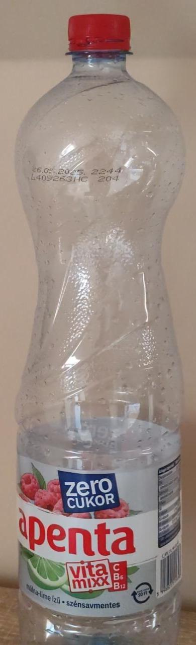 Képek - Apenta Vitamixx Zero málna-lime ízű szénsavmentes, energiamentes üdítőital 1,5 l