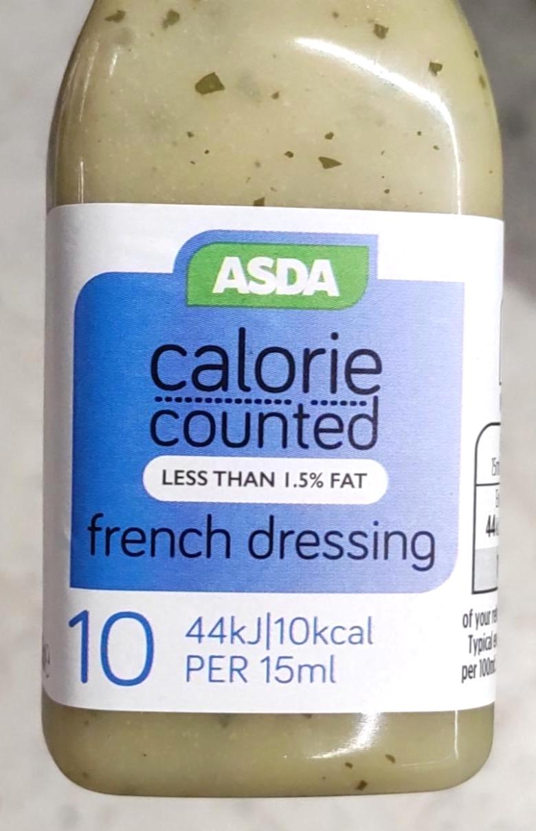 Képek - Calorie counted french dressing ASDA