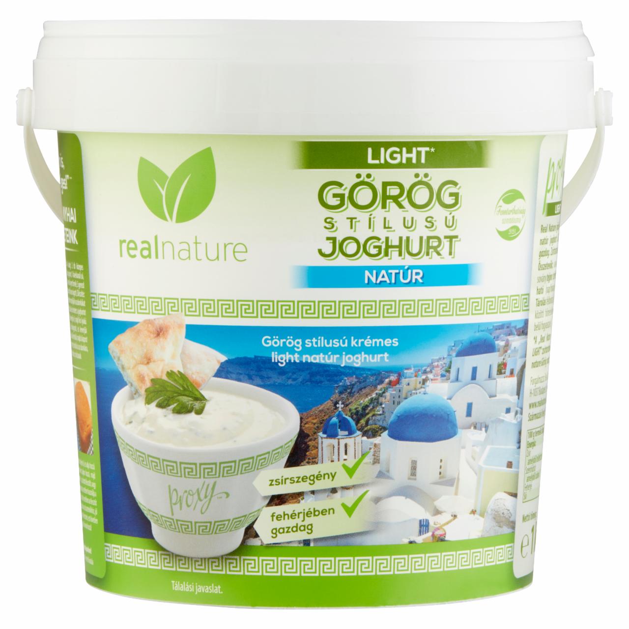 Képek - Real Nature 2% görög joghurt 1 kg