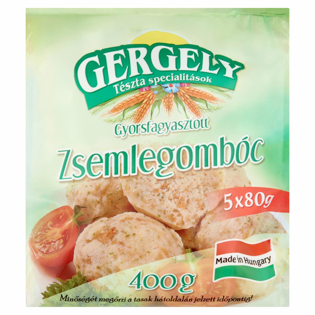 Képek - Gyorsfagyasztott zsemlegombóc Gergely