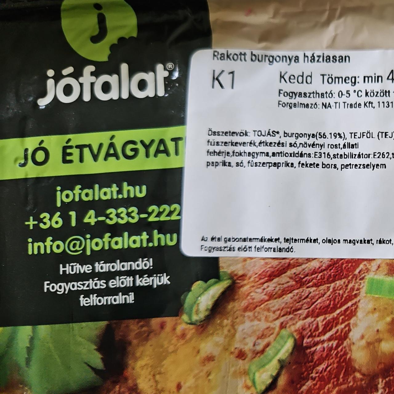 Képek - Rakott krumpli háziasan Jófalat