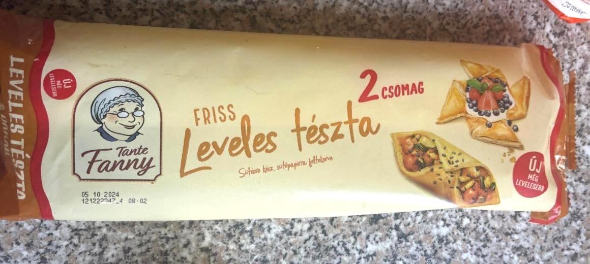 Képek - Tante Fanny friss leveles tészta 2 x 300 g (600 g)