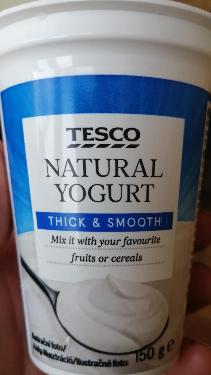 Képek - Natural yogurt thick&smooth Tesco