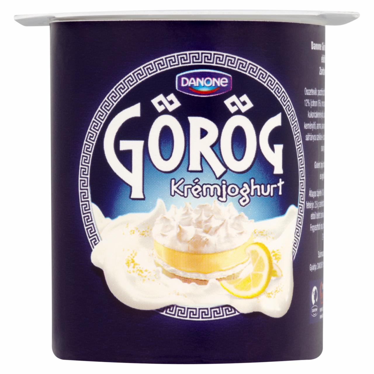 Képek - Danone Görög citromos túrótortaízű krémjoghurt 125 g