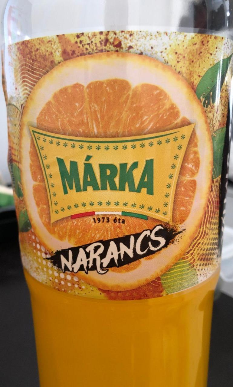 Képek - Márka narancs szénsavas üdítőital cukorral és édesítőszerekkel 2 l