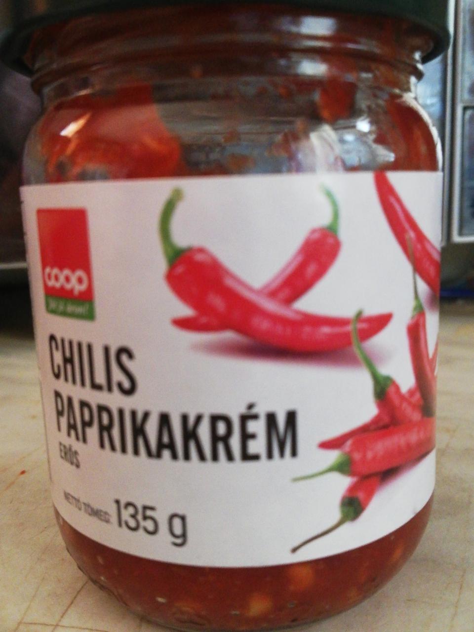 Képek - Chilis Paprika krém Coop