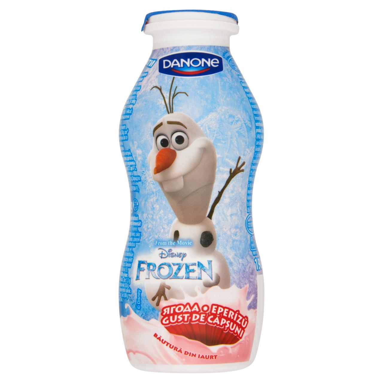 Képek - Danone Frozen élő joghurtkultúrát tartalmazó, eperízű fermentált ital 190 g