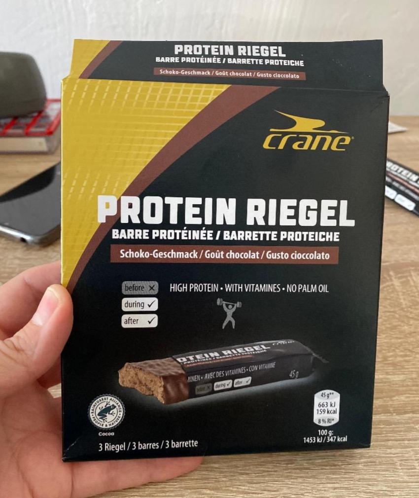 Képek - Protein Riegel Csokoládé íz Crane