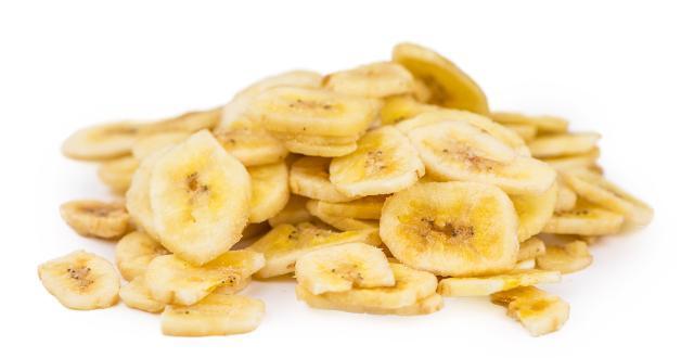 szárított banán kalória