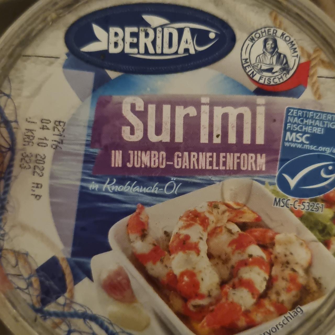 Képek - Surimi in jumbo garnelenform Berida