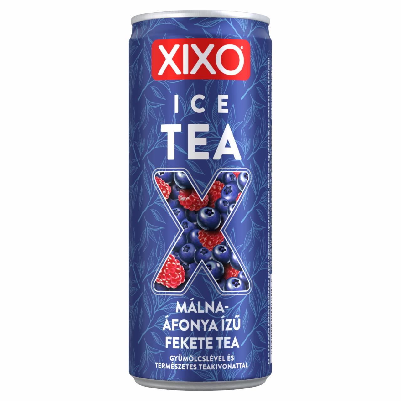 Képek - XIXO Ice Tea málna-áfonya ízű fekete tea 250 ml