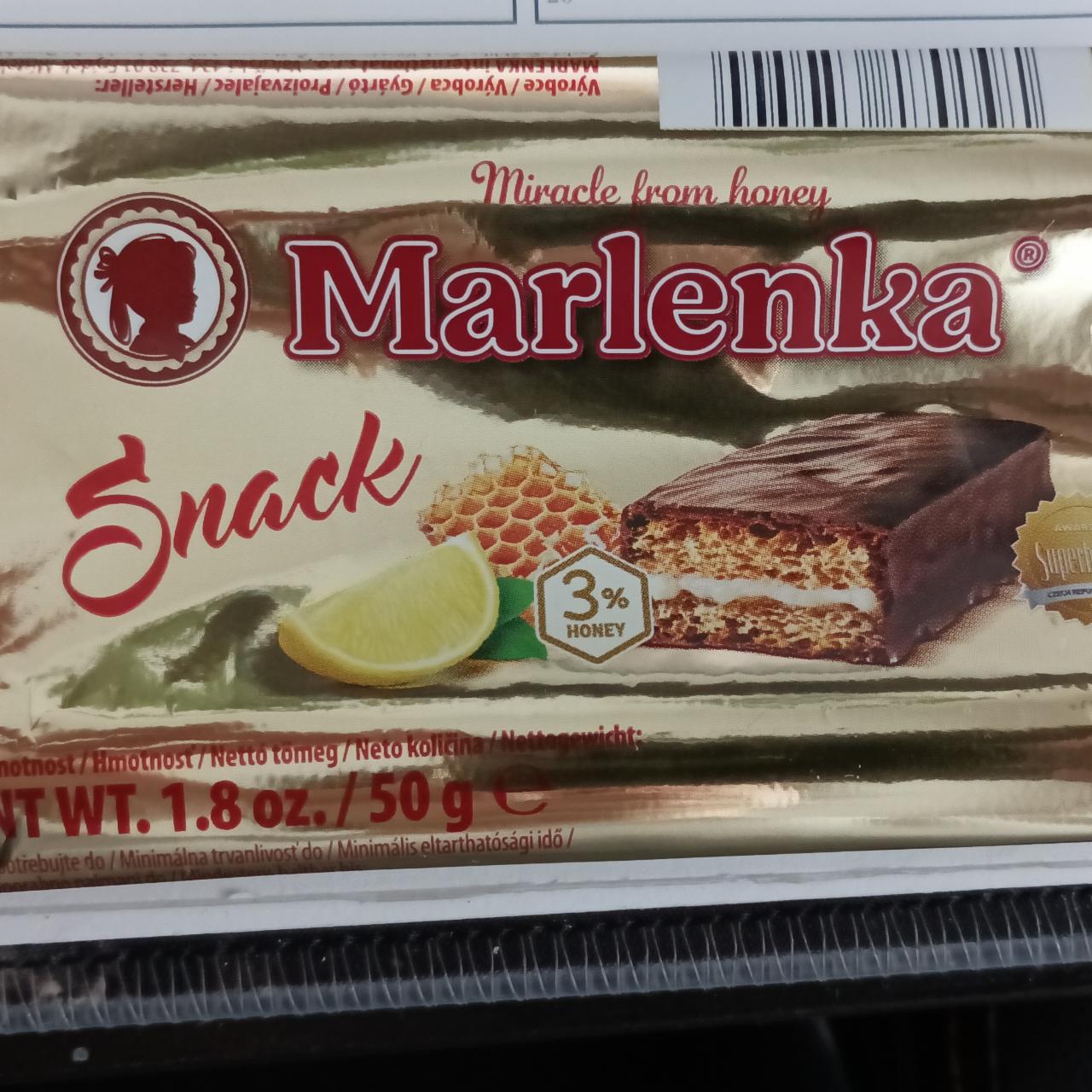 Képek - Marlenka citromos mézes snack 50 g