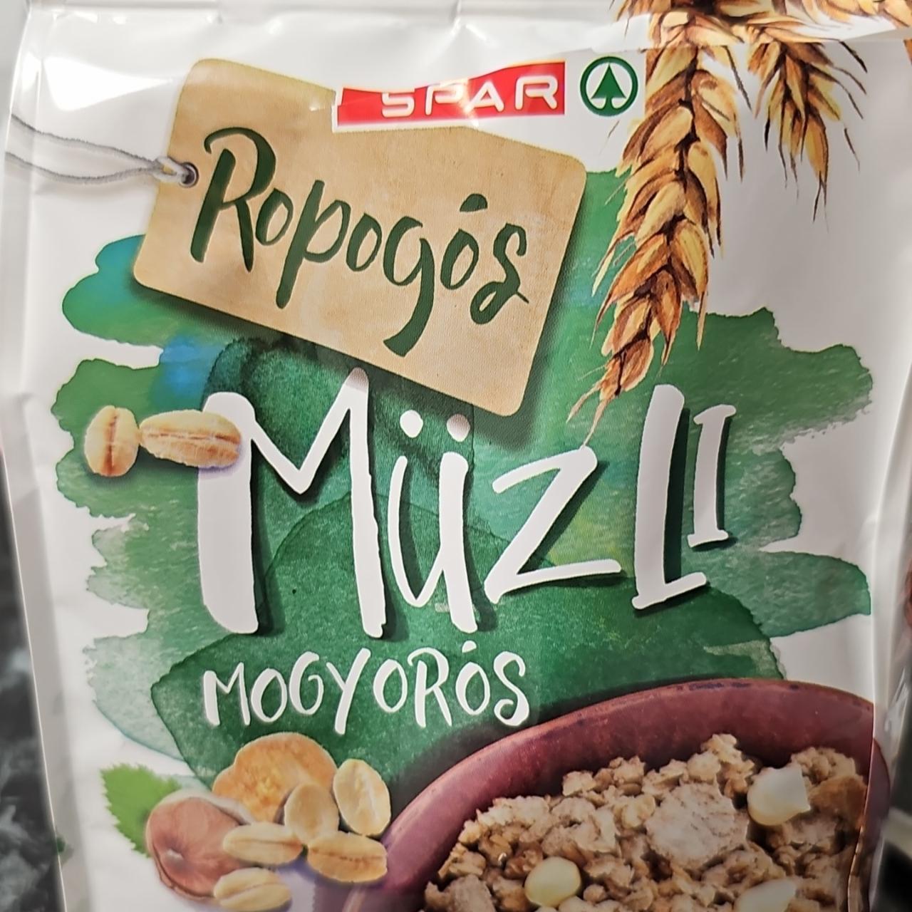 Képek - Ropogós müzli mogyorós Spar