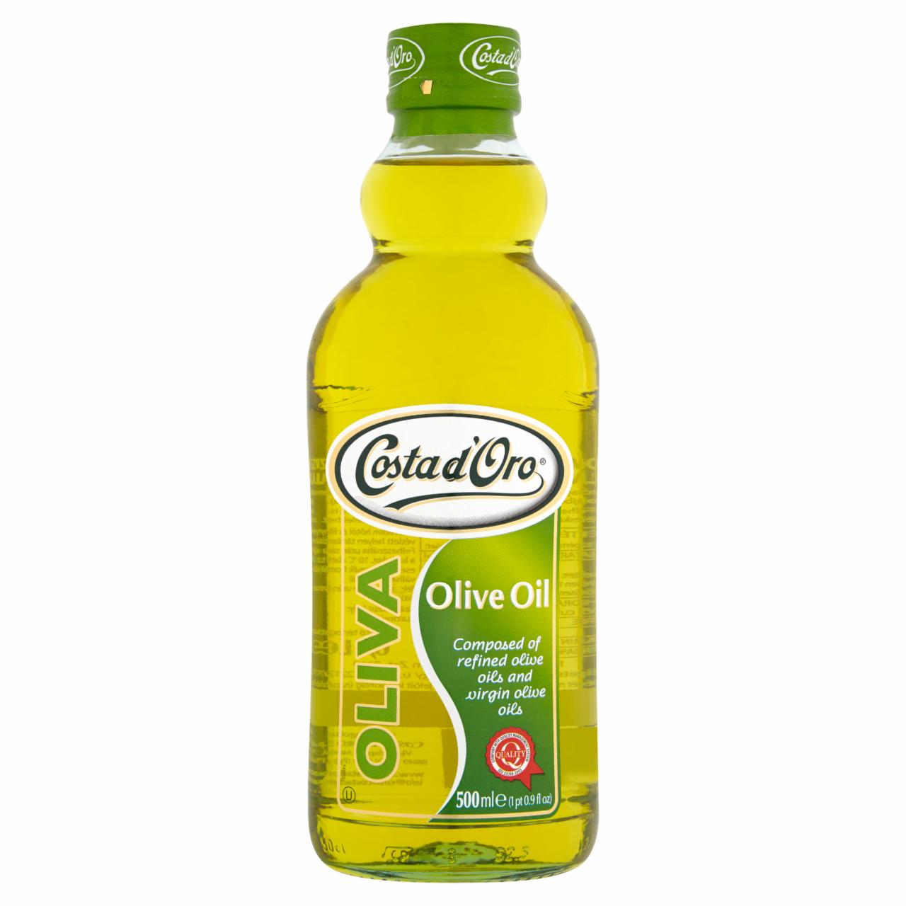 Képek - Costa d'Oro finomított olívaolajból és szűz olívaolajból álló olívaolaj 500 ml