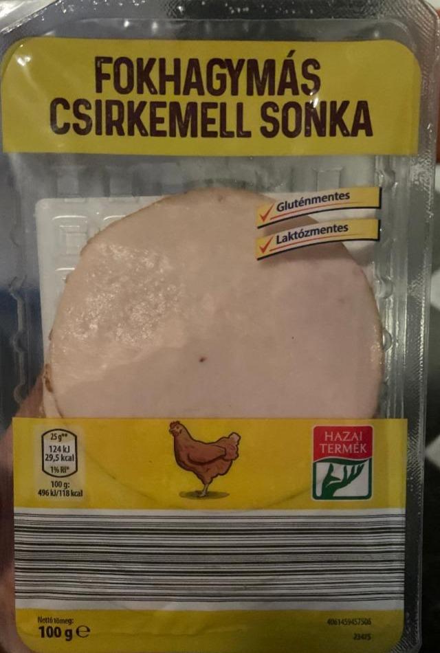 Képek - Fokhagymás csirkemell sonka Aldi