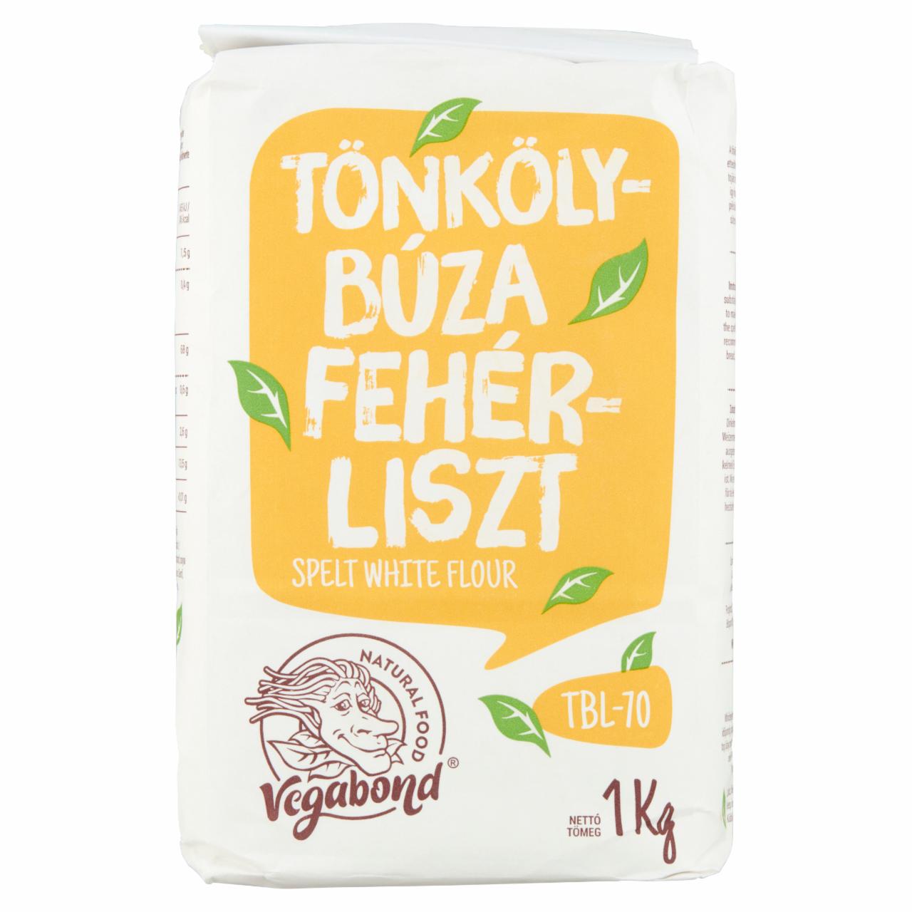Képek - Vegabond tönkölybúza fehérliszt 1 kg