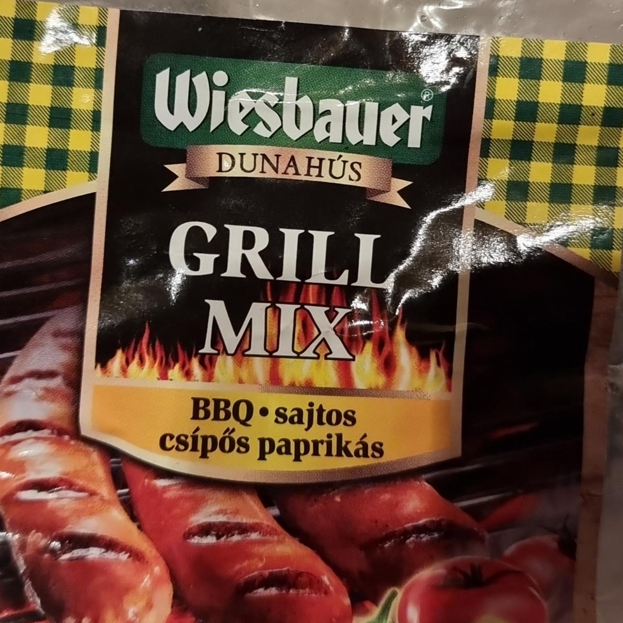 Képek - Grill mix BBQ sajtos csípős paprikás Wiesbauer