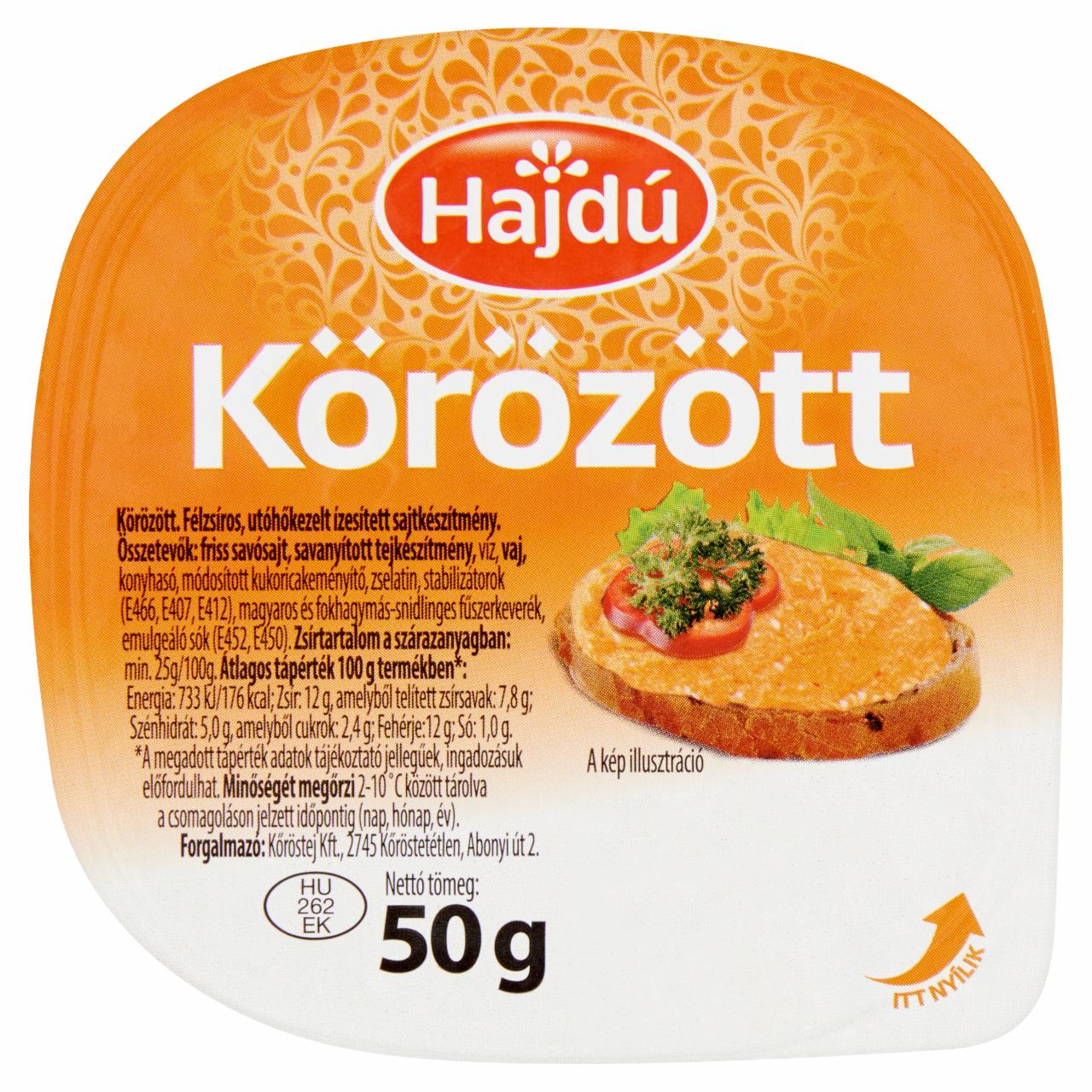 Képek - Hajdú körözött 50 g