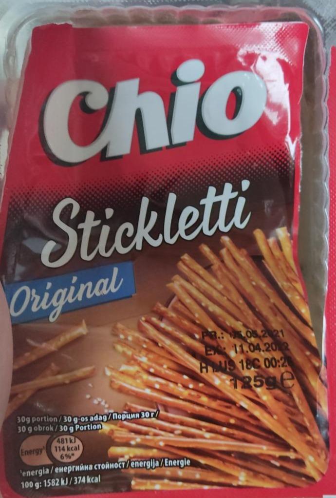Képek - Chio Stickletti Original sós pálcika 100 g