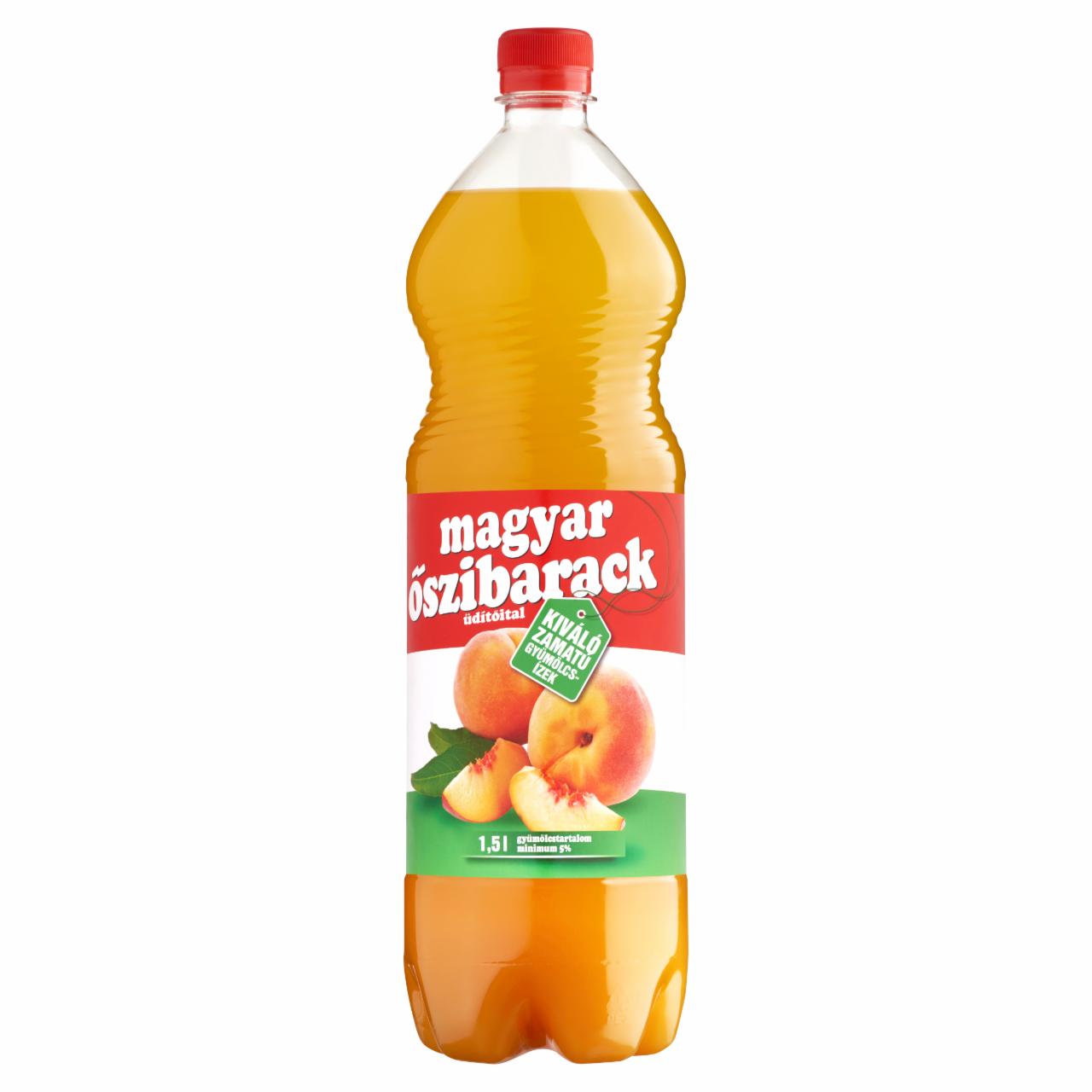 Képek - Magyar őszibarack üdítőital 1,5 l