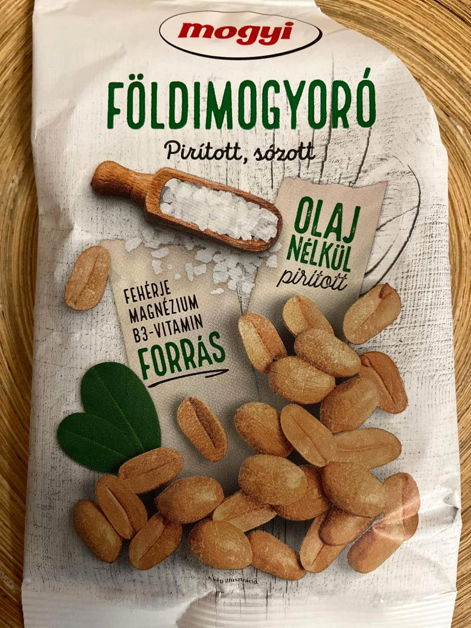 Képek - Földimogyoró pirított, sózott olaj nélkül Mogyi