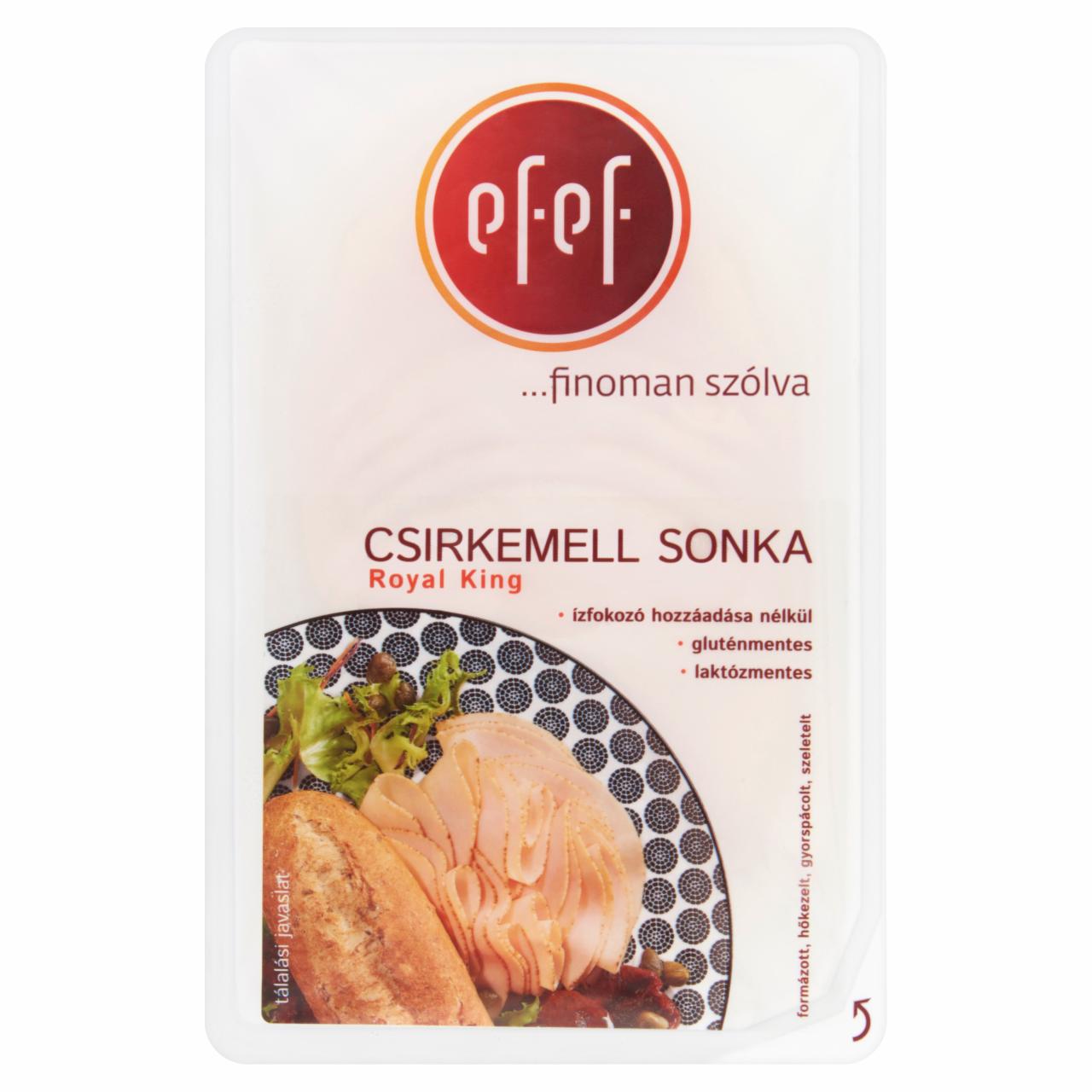 Képek - eFeF Royal King szeletelt csirkemell sonka 100 g