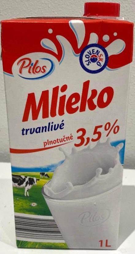 Képek - Mlieko trvanlivé plnotuučné 3,5% Pilos