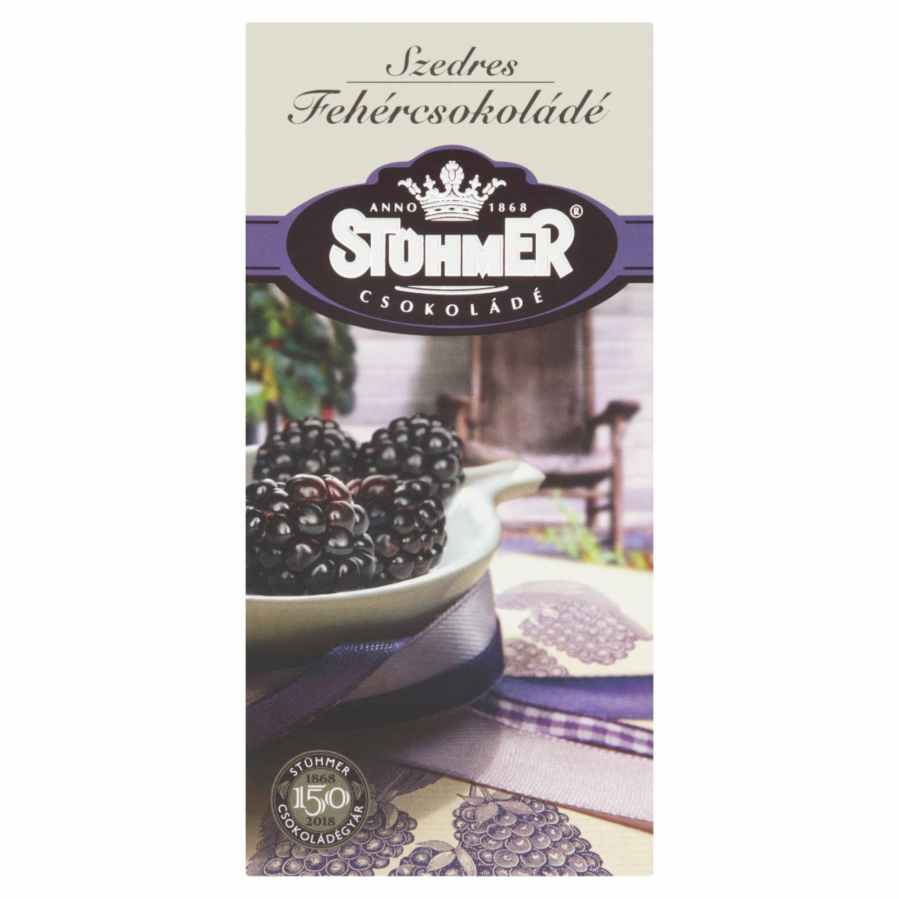 Képek - Stühmer szedres fehércsokoládé 100 g