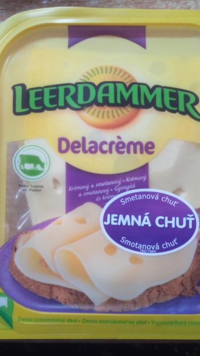 Képek - Leerdammer Delacrème zsíros félkemény, szeletelt sajt 125 g