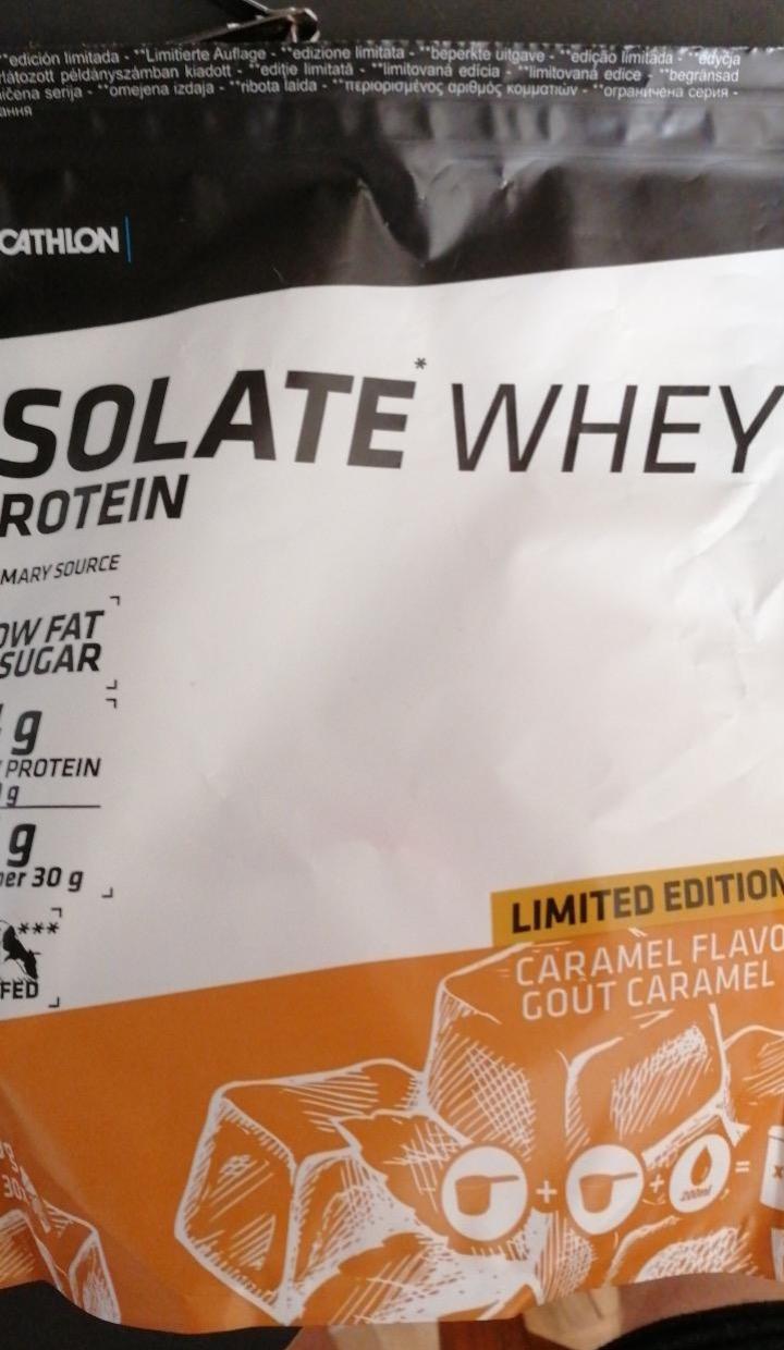 Képek - Isolate whey protein caramel flavoured Decathlon