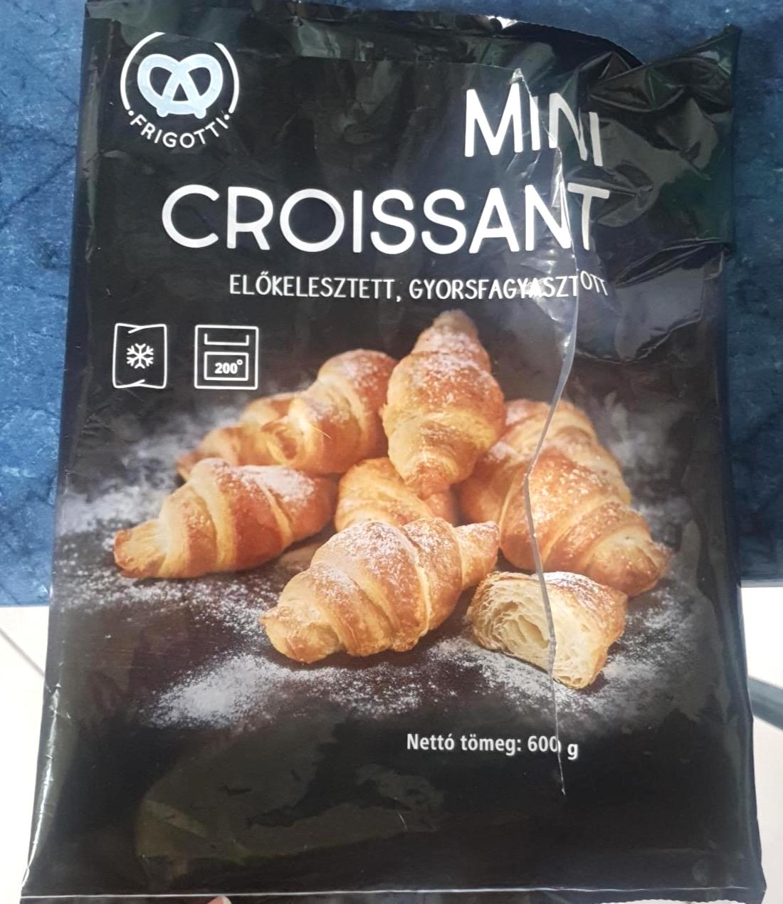 Képek - Mini croissant előkelesztett, gyorsfagyasztott Frigotti