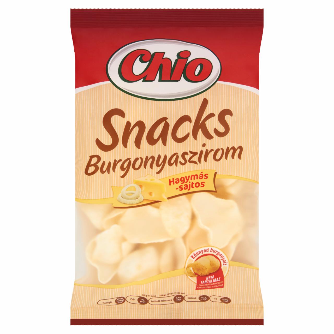 Képek - Chio Snacks hagymás-sajtos burgonyaszirom 40 g