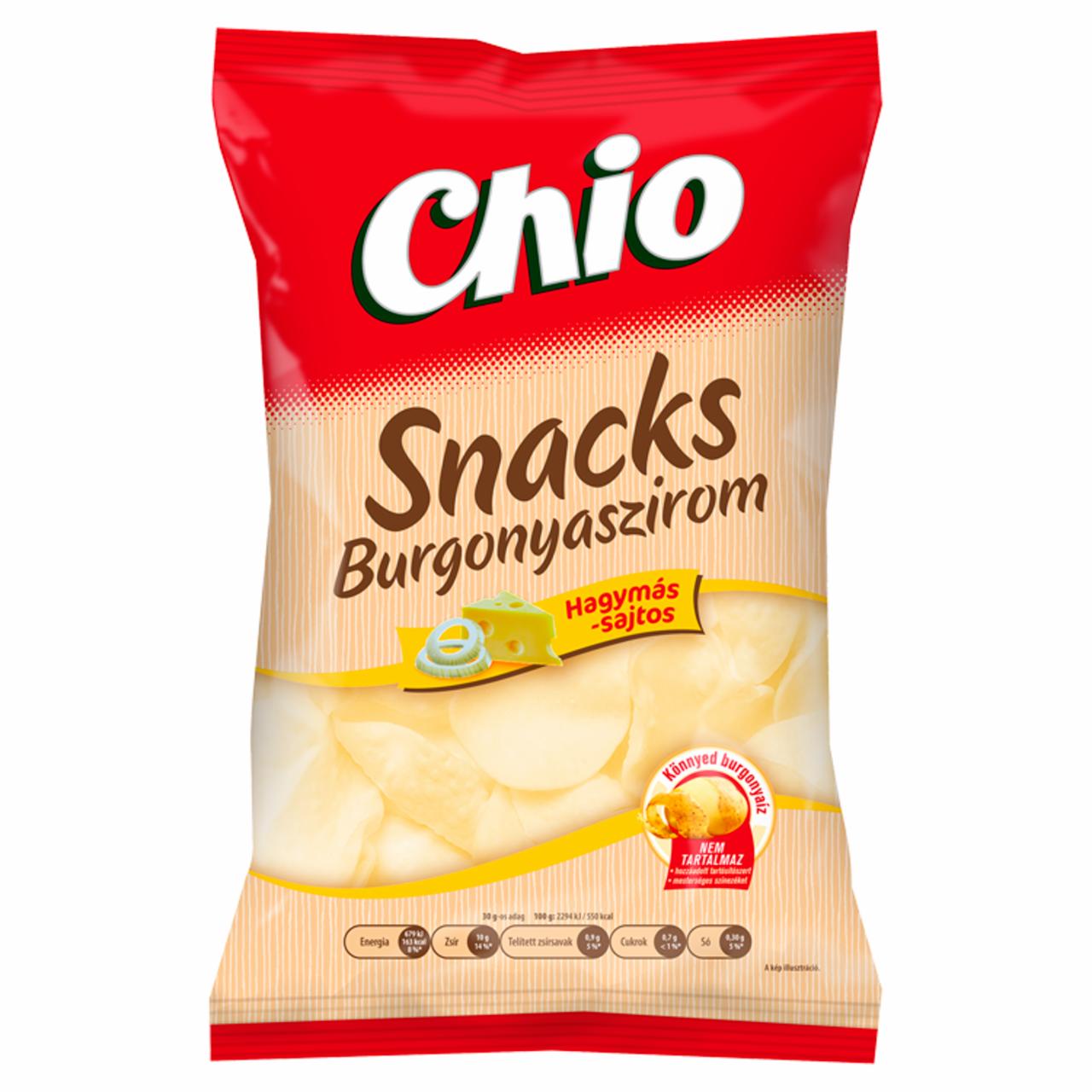 Képek - Chio Snacks hagymás-sajtos burgonyaszirom 40 g