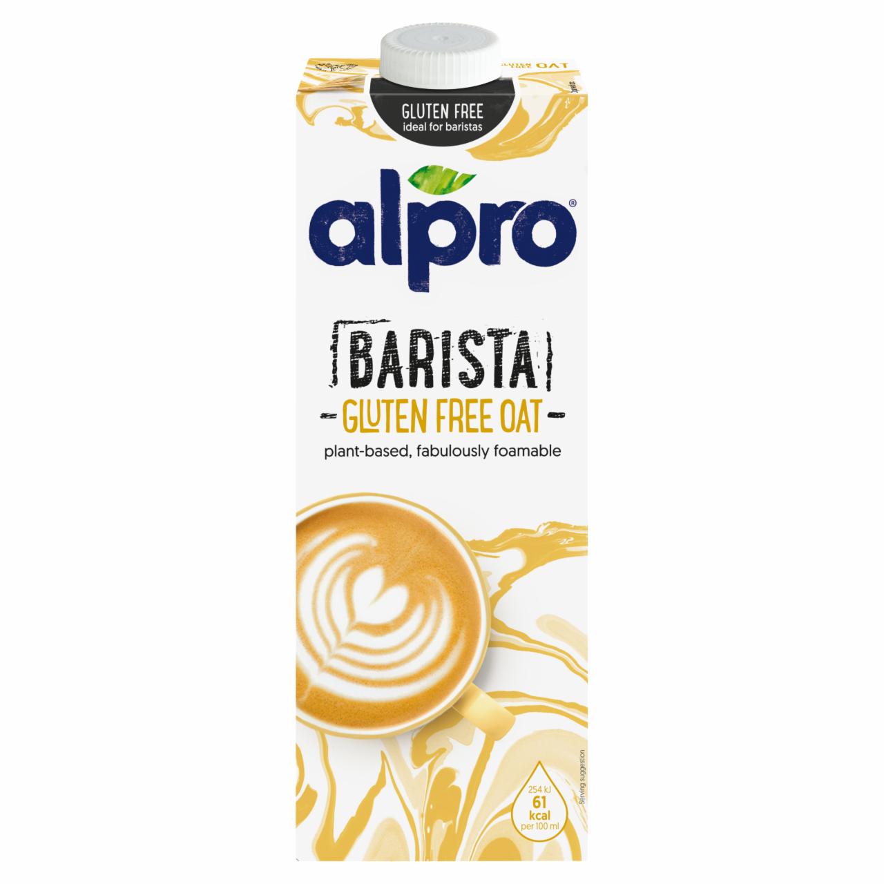 Képek - Alpro Barista gluténmentes zabital hozzáadott vitaminokkal 1 l