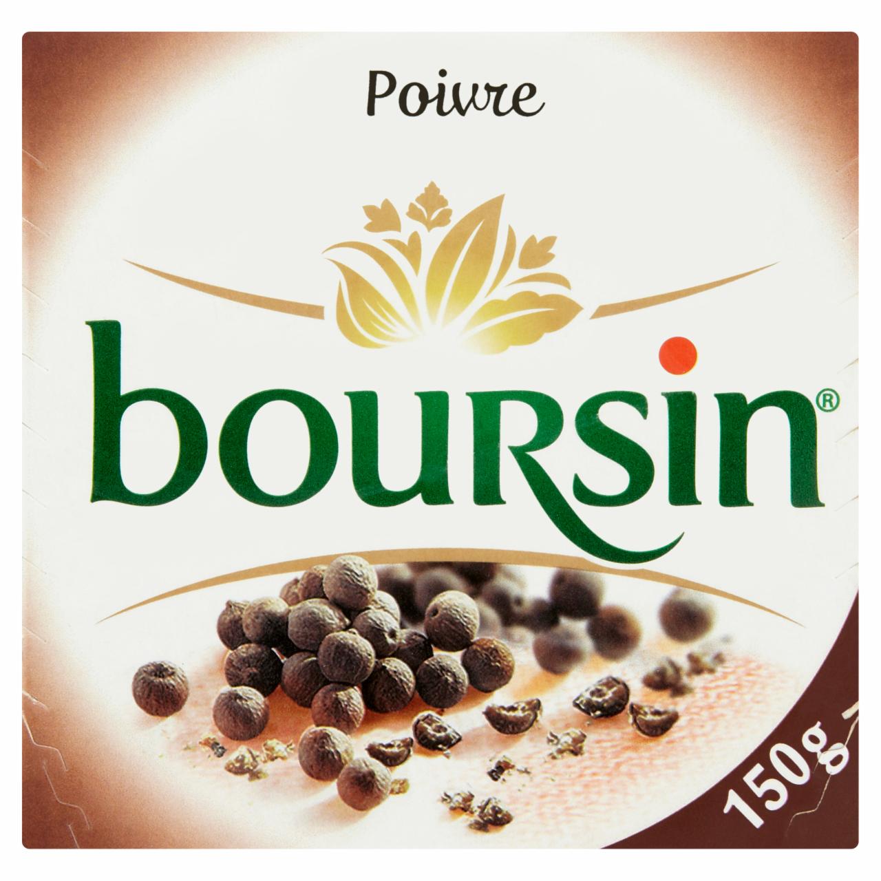 Képek - Boursin borsos zsírdús lágy sajt 150 g