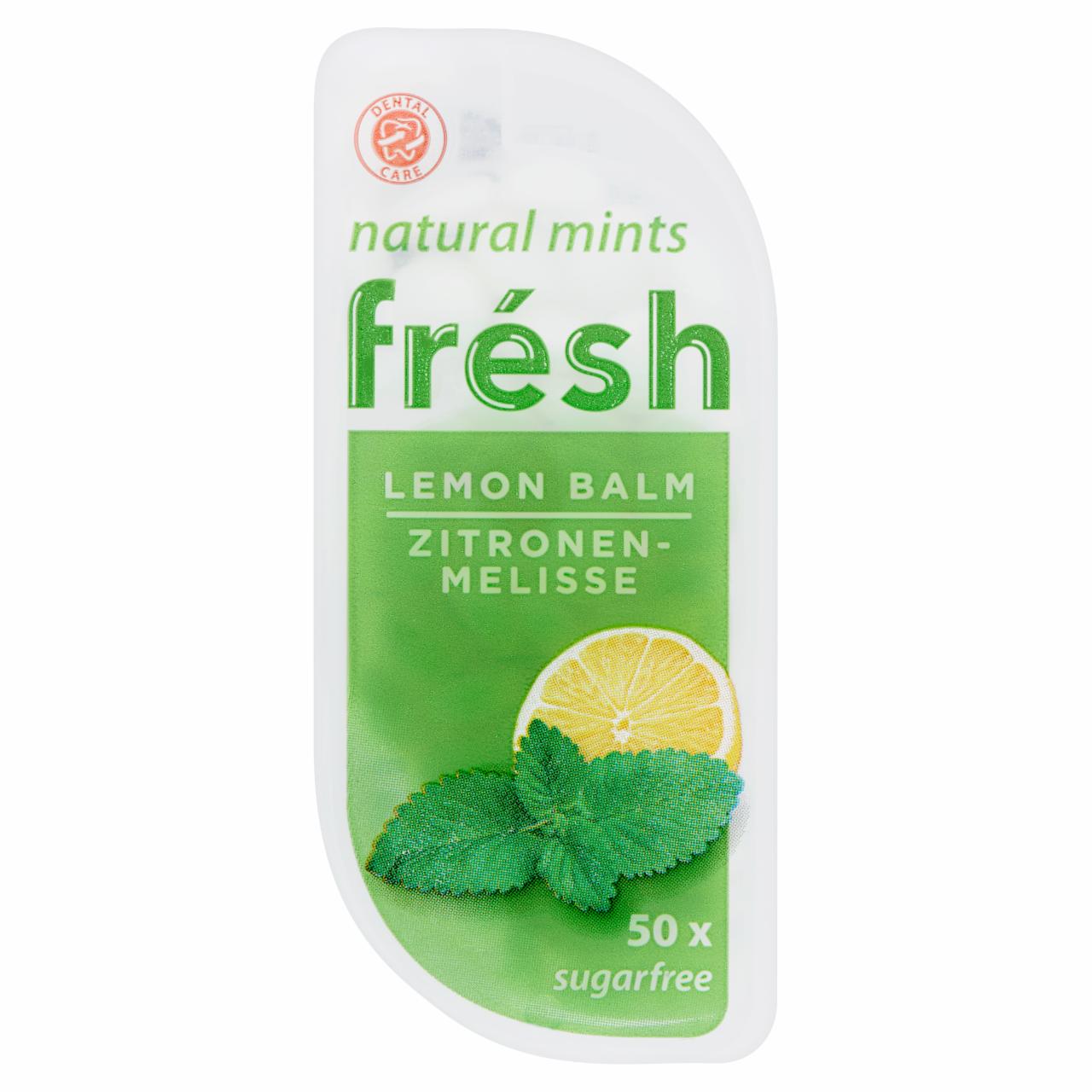 Képek - Frésh citrom ízesítésű cukormentes száj- és leheletfrissítő pasztilla édesítőszerekkel 7 g