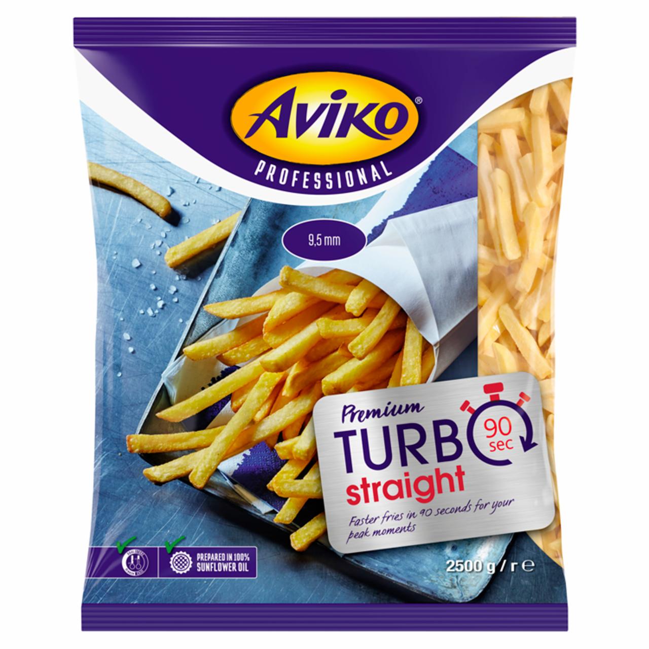 Képek - Aviko Professional Turbo Straight elősütött és gyorsfagyasztott hasábburgonya 2500 g