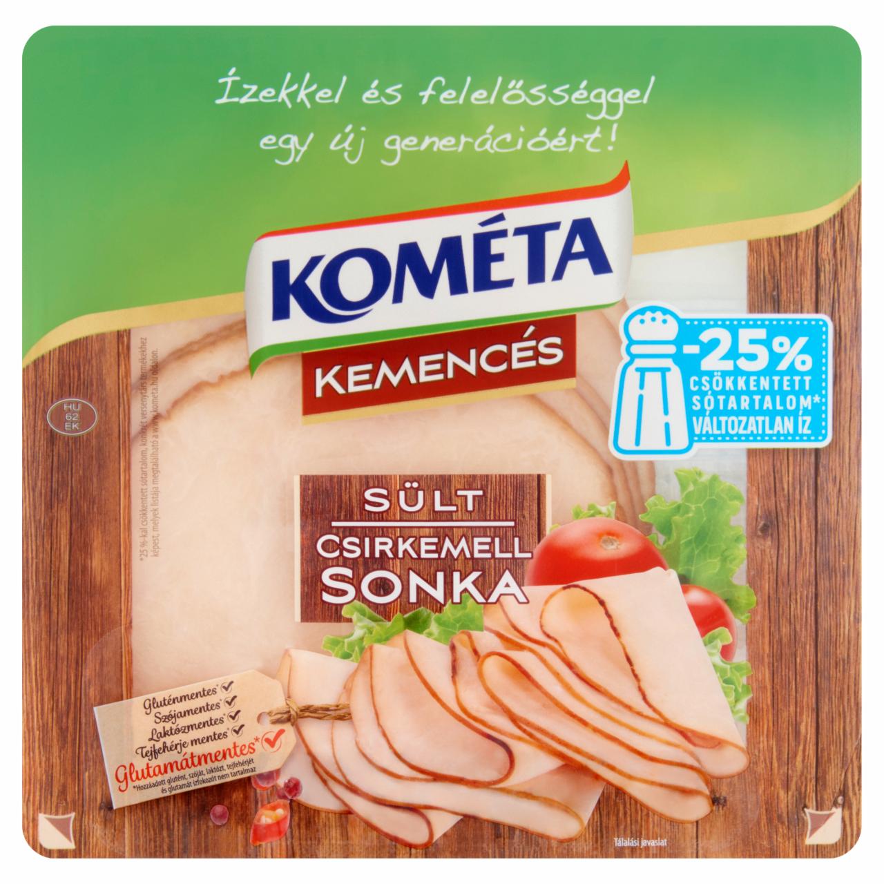 Képek - Kométa Kemencés szeletelt sült csirkemell sonka 100 g