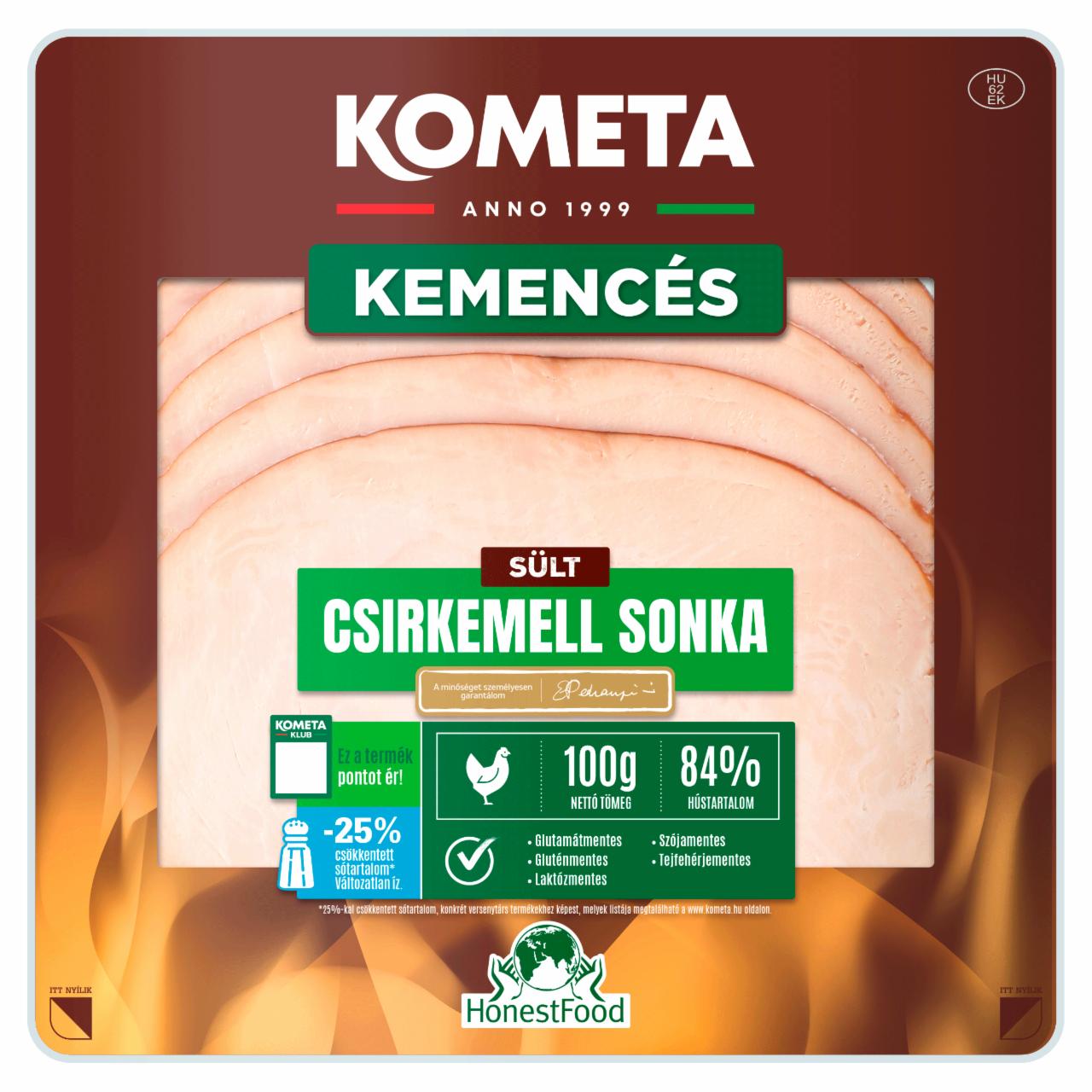 Képek - Kométa Kemencés szeletelt sült csirkemell sonka 100 g