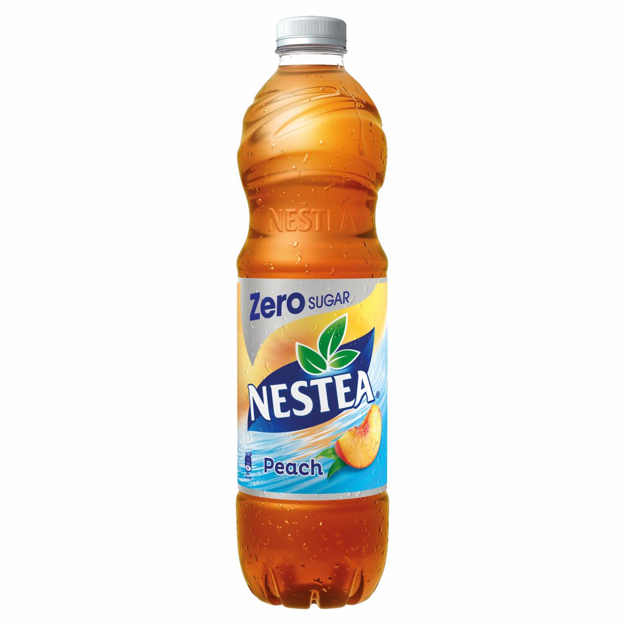 Képek - Nestea Zero őszibarack ízű cukormentes tea üdítőital édesítőszerekkel 1,5 l